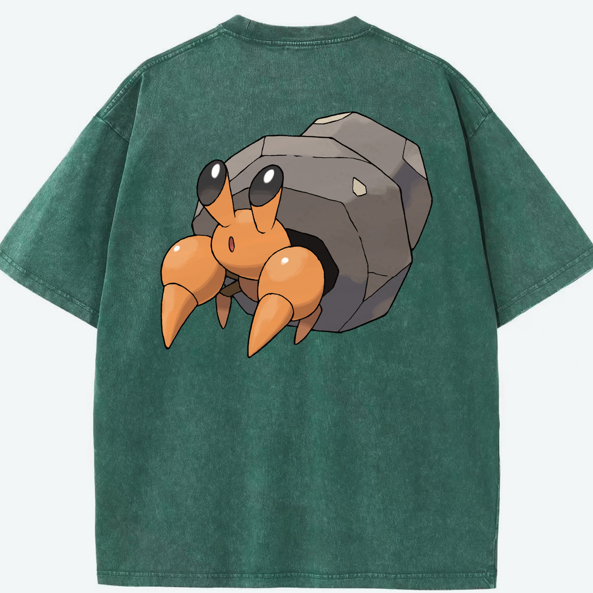 （画像用） ポケットモンスター Pokémon 綿100% ヴィンテージ風 半袖Tシャツ（背面プリント）